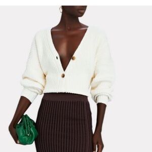 Bassike ribbed waisted cardigan